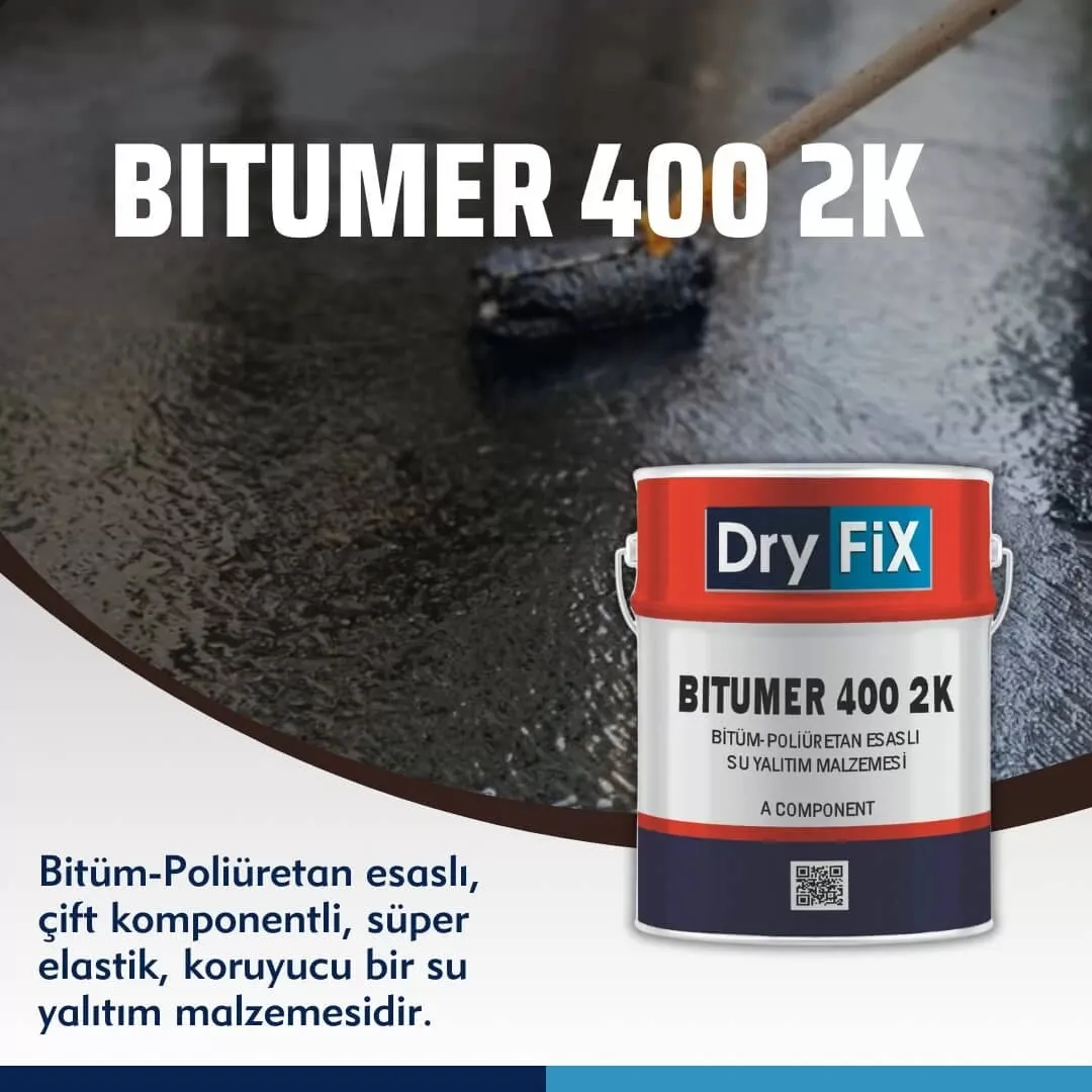 Bitüm Poliüretan Su Yalıtım Malzemesi Bitumer 400 2K Application Image 2