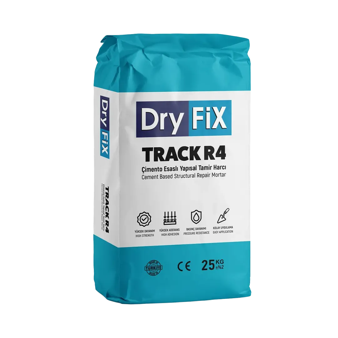 Cement Based Structural Repair Mortar – TRACK R4