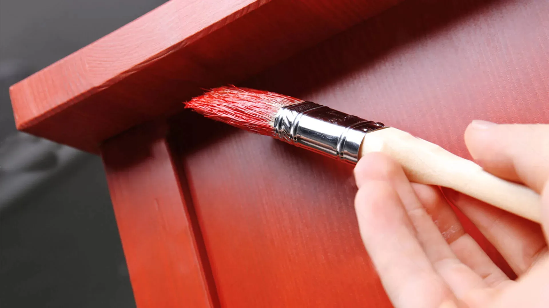 Varnished Hobby Paint Application Image 2