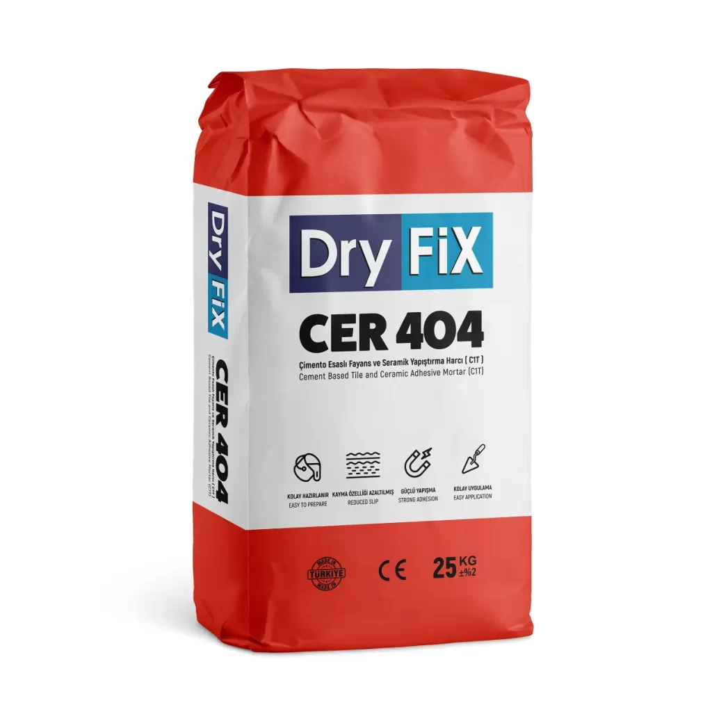 CER 404 (C1T) Seramik Yapıştırma Harcı