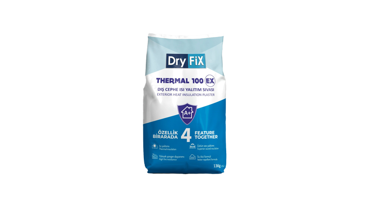 Dış Cephe Isı Yalıtım Sıvası Thermal 100 Ex